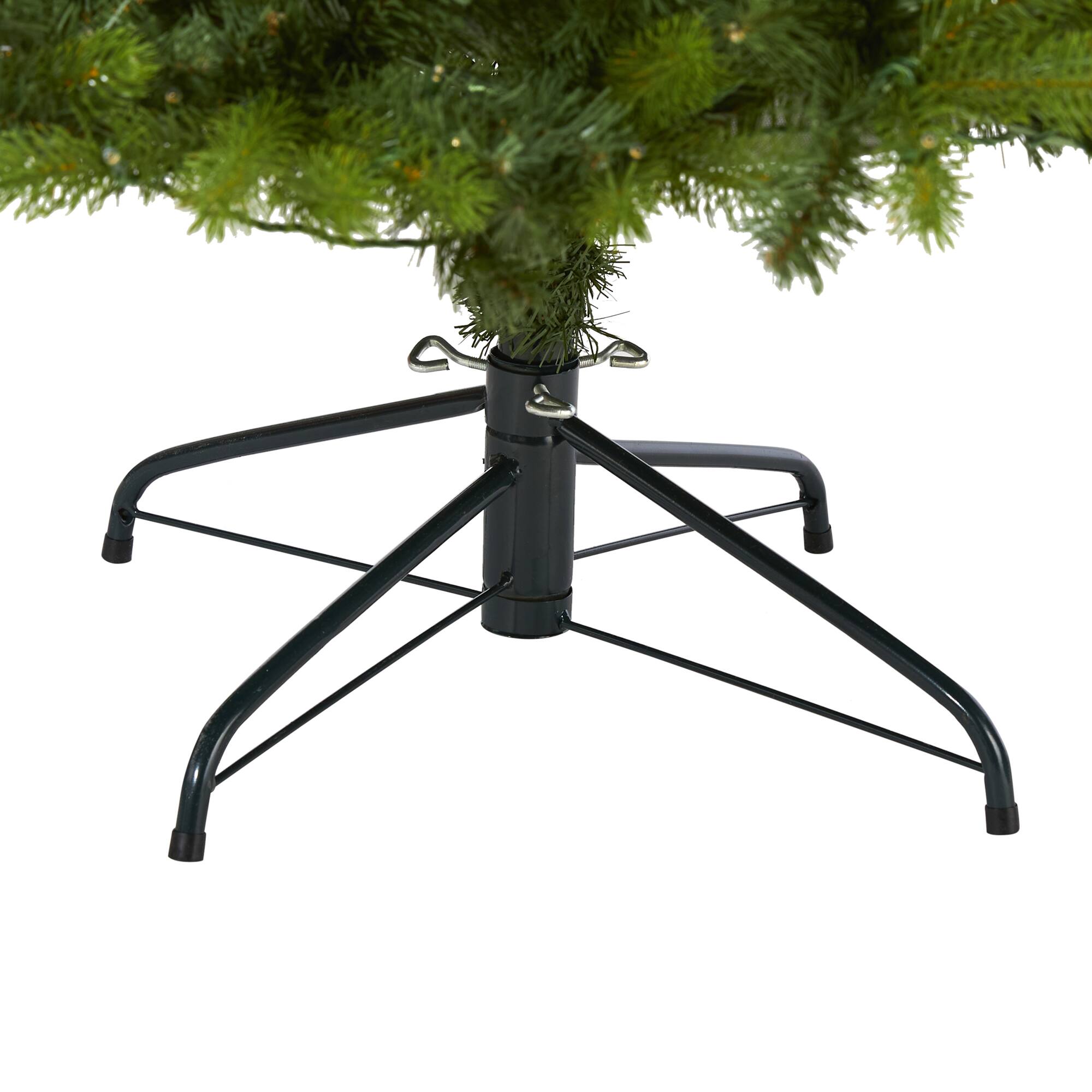 7ft. Pre-Lit New Haven Spruce Artificial Christmas Tree, Clear LED Lights